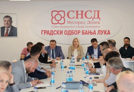 Stranka odlučila: Evo ko će biti kandidat SNSD-a za gradonačelnika Banjaluke