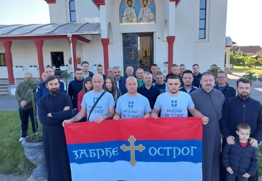 Hodočašće:Tri mladića iz Zabrđa pješke krenula put Ostroga