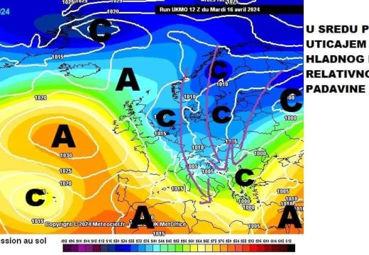 Vrijeme: Meteorolog Marko Čubrilo dao prognozu za sedam dana