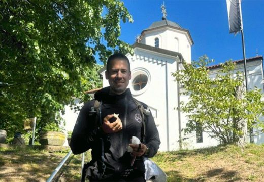 Pješači 1.060km: Nikola Rokvić objavio dirljivu poruku (Foto)