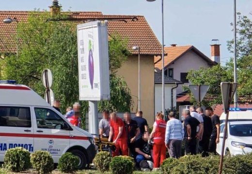 Bijeljina: Pijan pao i udario glavom o beton, intervenisale policija i Hitna