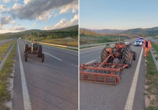 Srbija: Pijan vozio traktor auto-putem u suprotnom smjeru