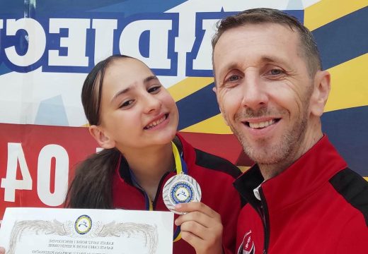 KK “UNSU”: Iva Andrić vicešampionka BiH, Gordić i Panić bronzani (Foto)