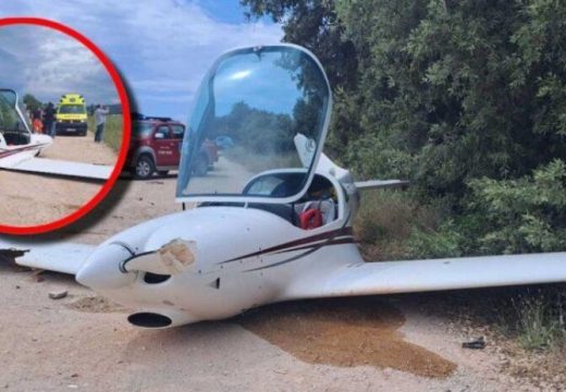 Za dlaku izbjegnuta tragedija: Avion na Hvaru promašio pistu i udario u ljude