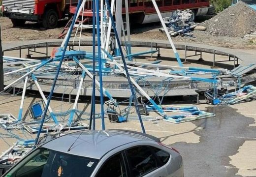 Srušio se ringišpil u Srbiji: 13 djece povrijeđeno (Foto)