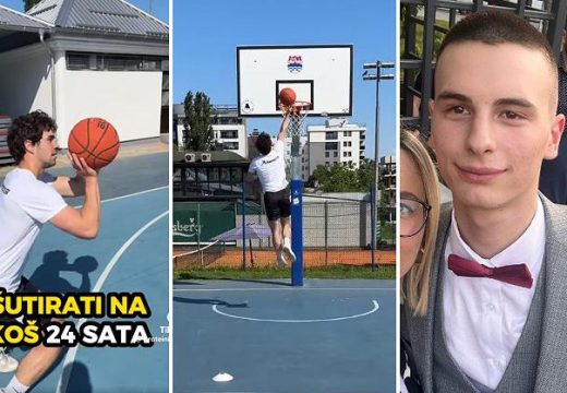 Humanost: Banjalučanin šutira na koš 24 sata za pomoć Sergeju Stuparu (Video)