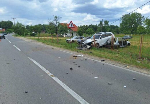 Sudaru u Ljeljenči: Povrijeđene dvije osobe (Foto)