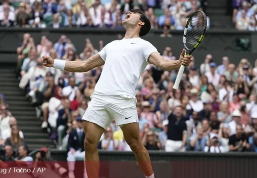 Čeka se Đoković: Alkaras u finalu Vimbldon