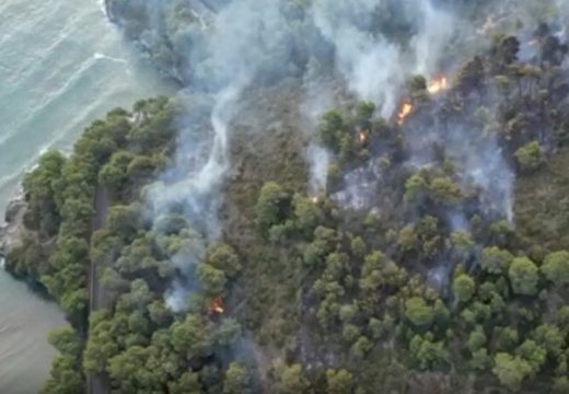 Italija: Evakuisano oko hiljadu turista zbog velikog požara (Video)