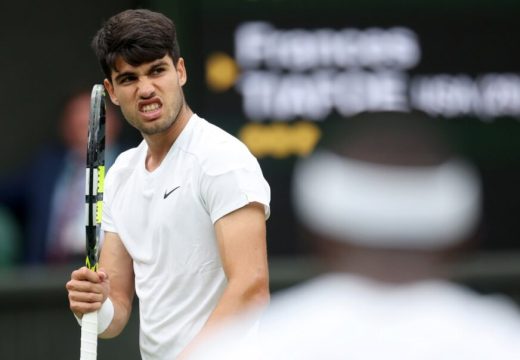 Pobjeda nakon pet setova: Karlos Alkaras je bio na ivici ambisa, pa se izvukao