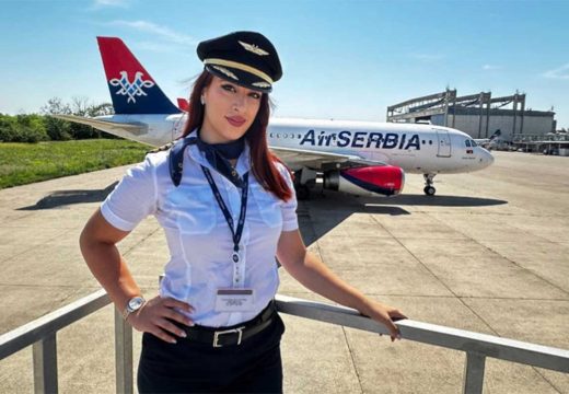 ATR flota: Vanja Marčeta, prva žena kapetan u floti “Air Serbia”