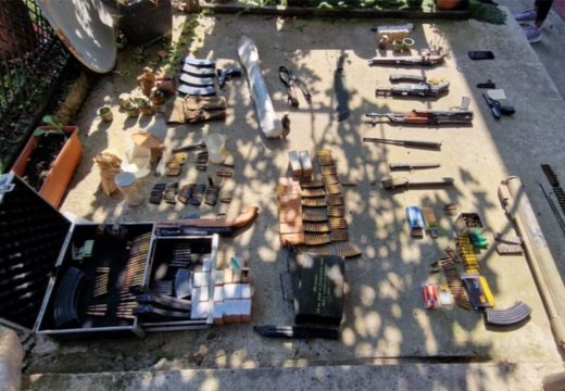 MUP Srpske u akcij “Uno”: Oduzet arsenal oružja, eksploziva i municije (Foto)