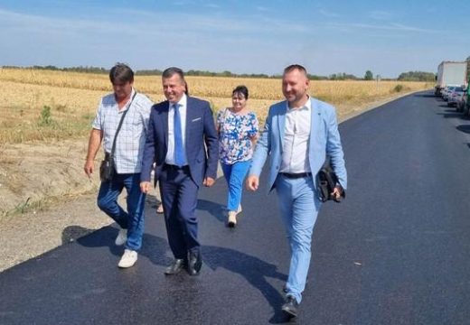 Bijeljina:„JP “Putevi Republike Srpske” izvodi radove na obnovi magistralnog puta Donja Bukovica – Bijeljina (Foto)