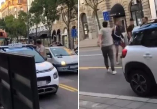 Beograd: Taksista izletio iz auta i biber sprejom isprskao mladića