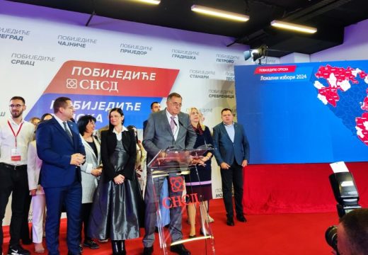 Dodik zadovoljan: Dan velikog uspjeha – SNSD osvojio 47 lokalnih zajednica  (Video)