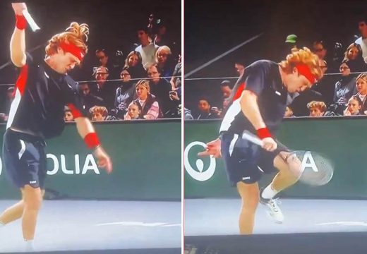 Video: Rubljov poludio usred meča, počeo da udara sebe u naletu bijesa