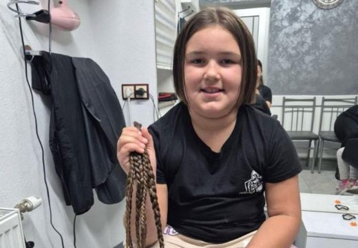 Za svaku pohvalu: Dejana Škiljo (11) donirala kosu oboljeloj djeci