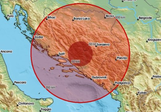 Treslo se tlo: Zemljotres u BiH