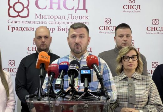 SNSD Bijeljina: Gradonačelnik troši na populizam dok grad i građani tonu u haos (foto,video)