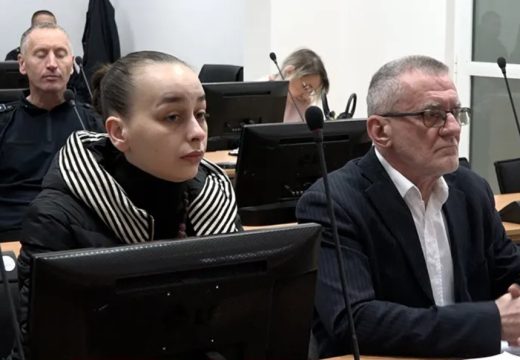 Suđenje: Andrea Kajganić priznala da je ubila Sašu Kulišića (Foto)