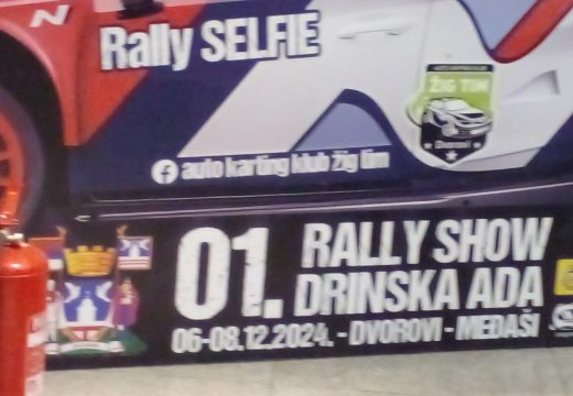 U organizaciji Auto karting kluba „ŽIG TIM“:   Za vikend Prvi reli šou „Drinska ada“ na Drini