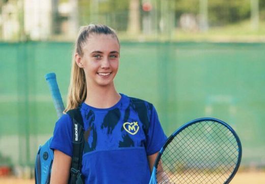 Krupnim koracima grabi ka najvećoj teniskoj sceni: Tea Kovačević bez premca u Gradišci