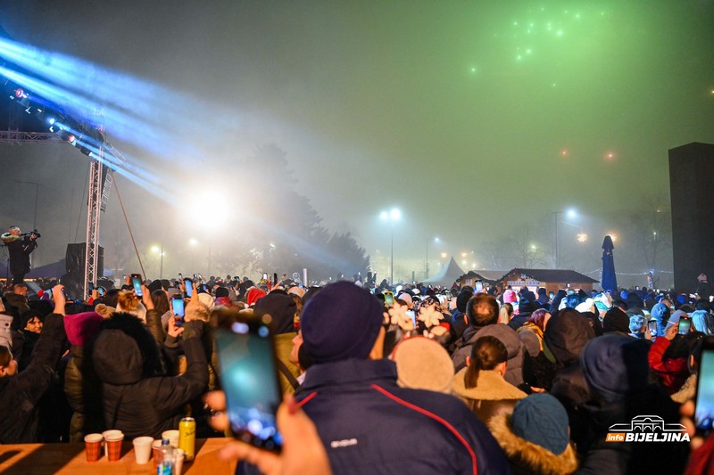 Doček Nove godine u Bijeljini