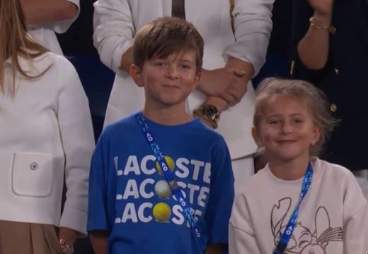 “Idite na spavanje”: Stefan i Tara Đoković se postidjeli kada je Novak pred kamerama progovorio o njima (Video)