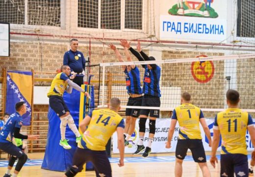 BIJELJINA: Jako važna pobjeda odbojkaša Radnika