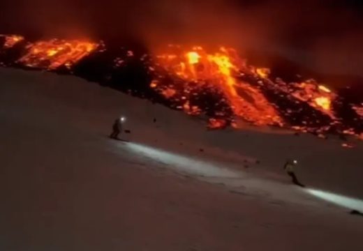 Eruptirao najveći vulkan u Evropi: Aerodrom hitno zatvoren (Video)