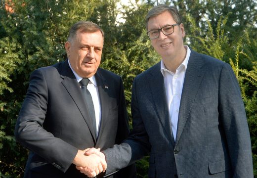 Dodik: Čuo sam se s Vučićem nakon incidenta