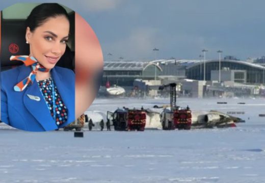 Bori se za život!: Ovo je stjuardesa Vanja koja je bila u avionu koji se prevrnuo u Torontu