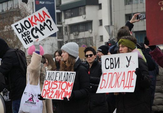 Studentski protesti: Danas blokada tri mosta