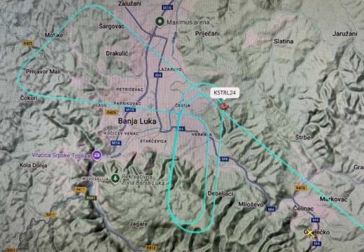 BiH: Avion koji je poletio iz Sarajeva ponovo kruži iznad Banjaluke