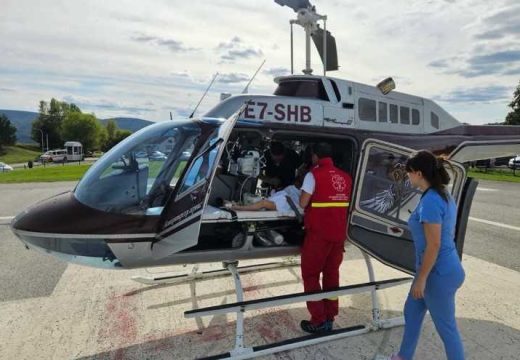 Helikopterski servis Srpske: Tri uspješna transporta u 24 sata