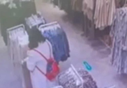 BiH: Snimljena krađa u tržnom centru (Video)