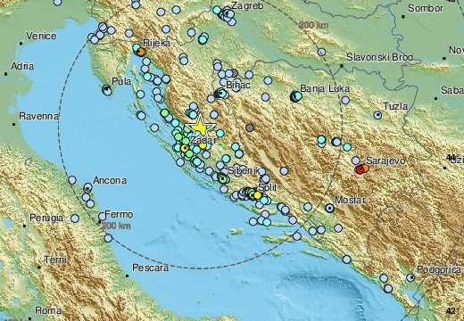 Nove informacije: Dva zemljotresa u Hrvatskoj, tresla se i Banjaluka