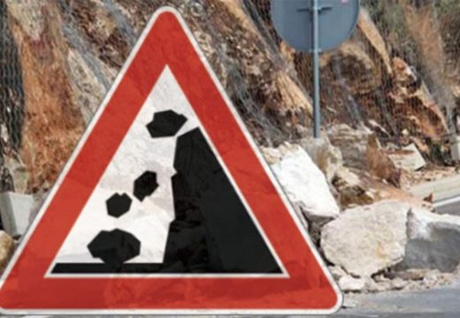 Vozači, oprez: Povećana opasnost od odrona na putu