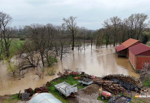 Semberija: Raste nivo rijeka, građani da budu na oprezu (Foto)