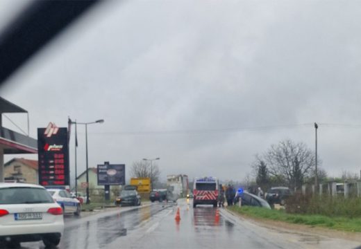 Sudar na putu Prijedor-Banjaluka: Povrijeđene dvije osobe