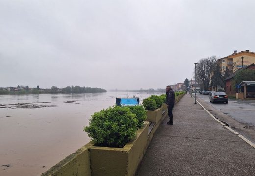 Bijeljina: Sava u blagom porastu