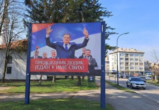 Na zahtjev građana: U Modriči i Bijeljini bilbordi podrške predsjedniku Republike Srpske