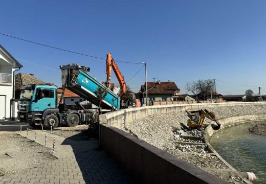 Bijeljina: Počela sanacija obaloutvrde na rijeci Janji