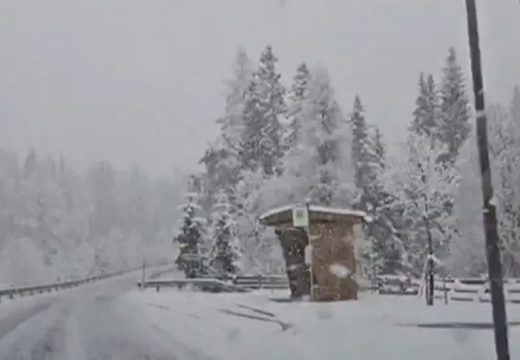 Zimski prizori: U nekim dijelovima Austrije palo i do pola metra snijega