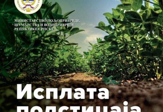 Ministarstvo poljoprivrede: Isplaćeno preko15 miliona maraka podsticaja