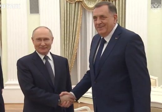 Dodik kod Putina: Predsjednik Srpske se sastao sa prvim čovjekom Rusije (Video)
