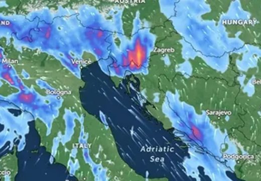 Pod uticajem ciklona je i naš region: Ciklon kao uragan kruži nad Evropom
