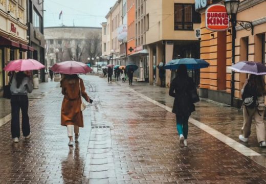 Vremenska prognoza: I danas ponesite kišobran