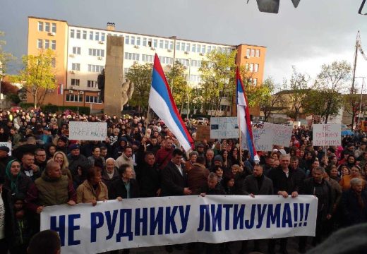 Bijeljina:Regionalni protest protiv otvaranja rudnika litijuma na Majevici
