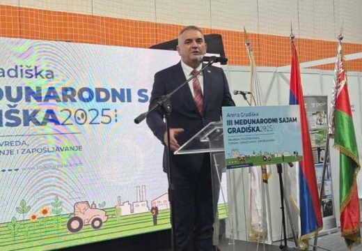 Gradiška: Minić otvorio Međunarodni sajam privrede, poljoprivrede, turizma, obrazovanja i zapošljavanja